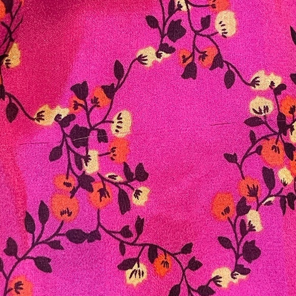 Diane Von Furstenberg Bali Shalimar Trellis Pink Wrap Dress Size 2 New with Tags - Picture 12 of 12